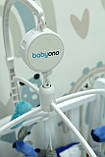 Музична карусель на кроватку Хмаринки та літачк 627 BabyOno, фото 3