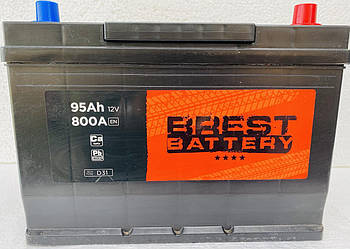 Автомобільний акумулятор BREST Battery Asia 95Ah/800A R+. (Брест Бетарі) Автомобільний АКБ(Білорусь)
