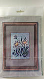 Схема паперова для вишивки квітів Сонет, фото 2