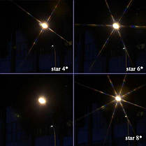 Зоряний 6-ти променевої світлофільтр Alitek 49 мм, фото 3
