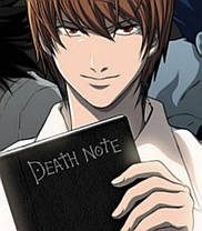 Кишенькові чоловічий годинник на ланцюжку Death Note Зошит Смерті, фото 3