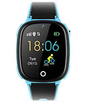 Дитячий смарт-годинник Lemfo HW11 Aqua Plus з камерою і GPS відстеженням (Синій), фото 4