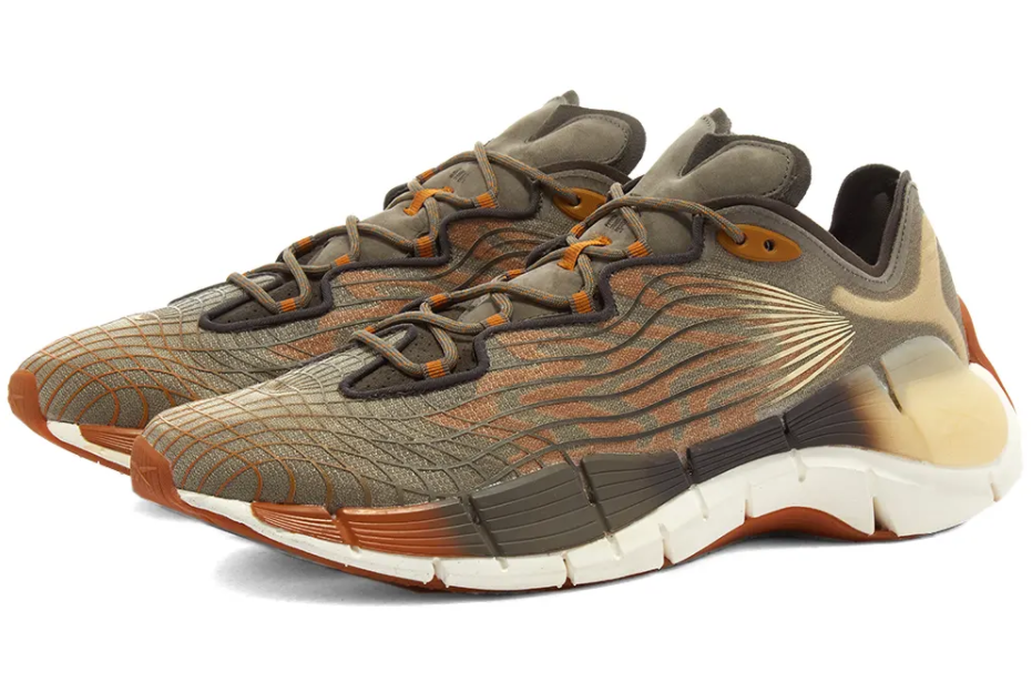 Кросівки REEBOK ZIG KINETICA II 'JUPITER' (STONE, RICH OCHRE & CHALK) (GY5282) розмір 40.5 Unisex (Made in Vietnam)