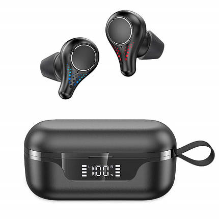 Бездротові Bluetooth-навушники Earbuds T8 (Чорний), фото 1