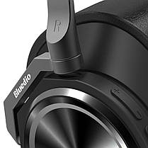 Бездротові Bluetooth навушники Bluedio T7 Plus з підтримкою micro SD карти (Черний), фото 6