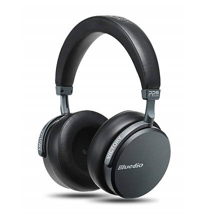 Бездротові Bluetooth-навушники Bluedio V2 з 12 динаміками (Чорний), фото 1