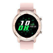 Розумний годинник NO.1 DT89 Silicone з тонометром і пульсоксиметром (Золотий), фото 4