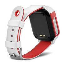 Дитячий смарт-годинник Lemfo DF50 Ellipse Aqua з GPS-трекером (Біло-червоний), фото 5
