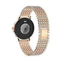 Смартгодинник Linwear LW20 Pro Metal з вимірюванням тиску та пульсу (Золотий), фото 4