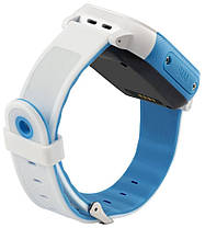 Дитячий смарт-годинник Lemfo DF50 Ellipse Aqua з GPS-трекером (Біло-блакитний), фото 6