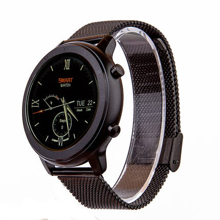 Розумний годинник Jiks Watch з пульсоксиметром (Metal-Black), фото 1