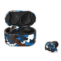 Бездротові Bluetooth-навушники Sabbat X12 Ultra Caribbean з підтримкою aptX (Чорно-синій), фото 3