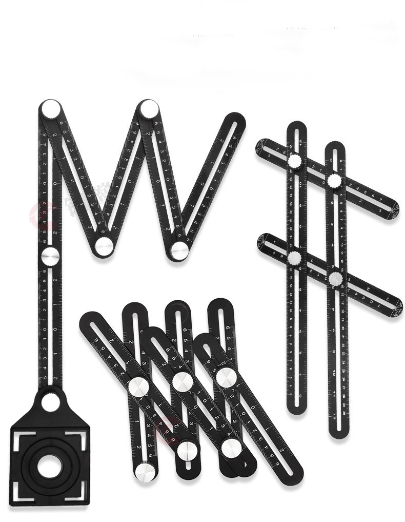 Шаблометр,шаблон для плитки,локатор для плитки,лінійка шабломер,шаблон для розмітки плитки (20015291) (20015291), фото 1