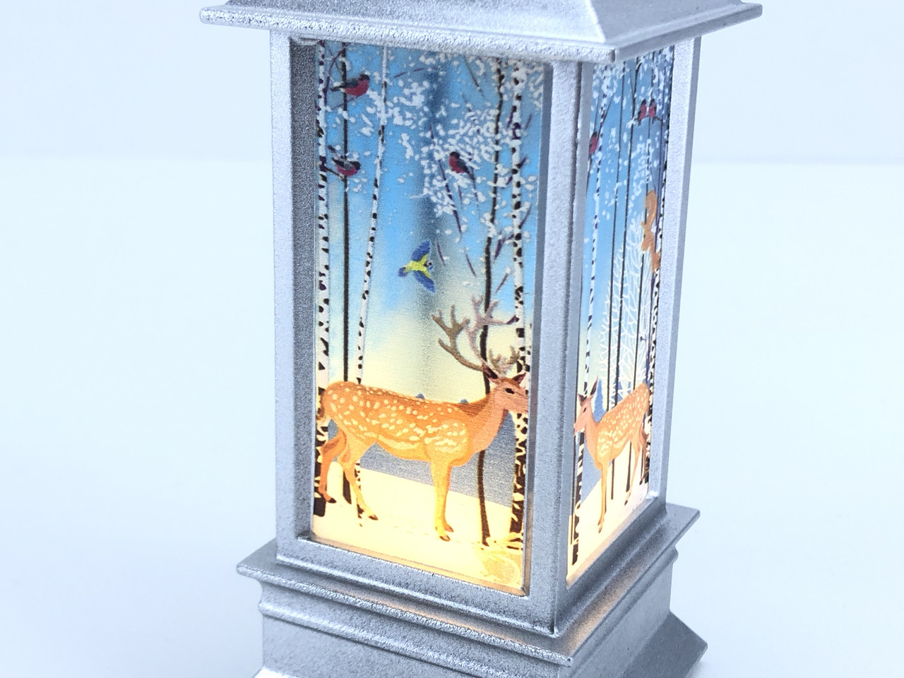Новогодний декоративный подвесной фонарь с подсветкой 046F-1 (3) - фото 6 - id-p1472245564