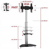 Телевізійна стійка Techly ICA-TR3WH для телевізорів 37 "- 70", фото 7