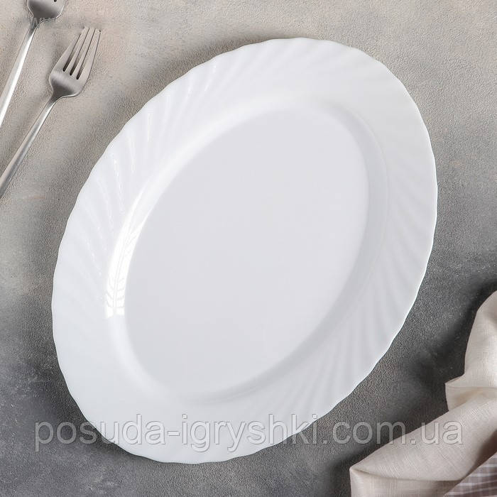 Блюдо Luminarc Trianon овальне 35 см (E9667)