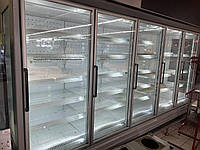 Холодильные регалы закрытого типа под выносной холод