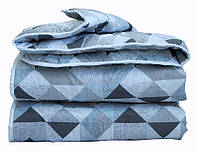 Одеяло силиконовое гипоаллергенное 145х215 см. 1.5-спальное поликоттон