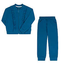 Костюм спортивний дівчинка Бембі КС683, 146 байка бірюзовий