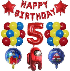 Набір куль АМОНГ АС | Червоний #2