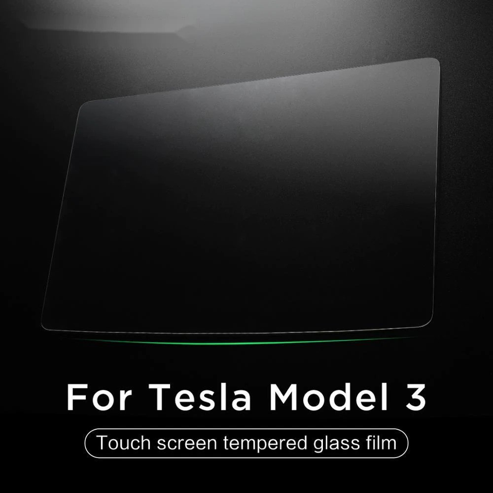 Защитное стекло для экрана мультимедиа (монитор,панель приборов) Tesla Model 3 Y 2017-2021 - фото 5 - id-p1472270805