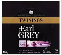 Чай Твайнінгс Twinings Earl Grey 50пак.