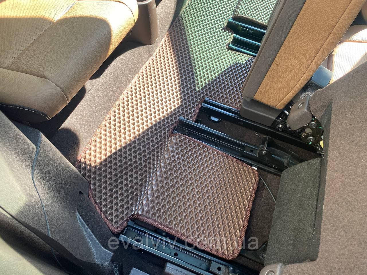 Автомобільні килимки eva для Opel Zafira C 1-2-3-й ряд (2011 - 2019) рік, фото 1