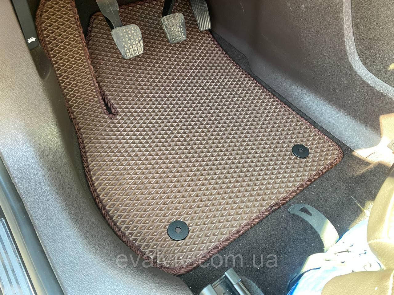 Автомобільні килимки eva для Opel Zafira C 1-2-3-й ряд + багажник (2011 - 2019) рік