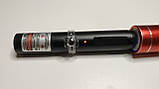 Лазер-ліхтар 713 акумуляторний (USB, Зелений лазер) Колір корпусу випадковий, фото 8
