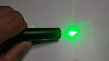 Лазер-ліхтар 713 акумуляторний (USB, Зелений лазер) Колір корпусу випадковий, фото 7
