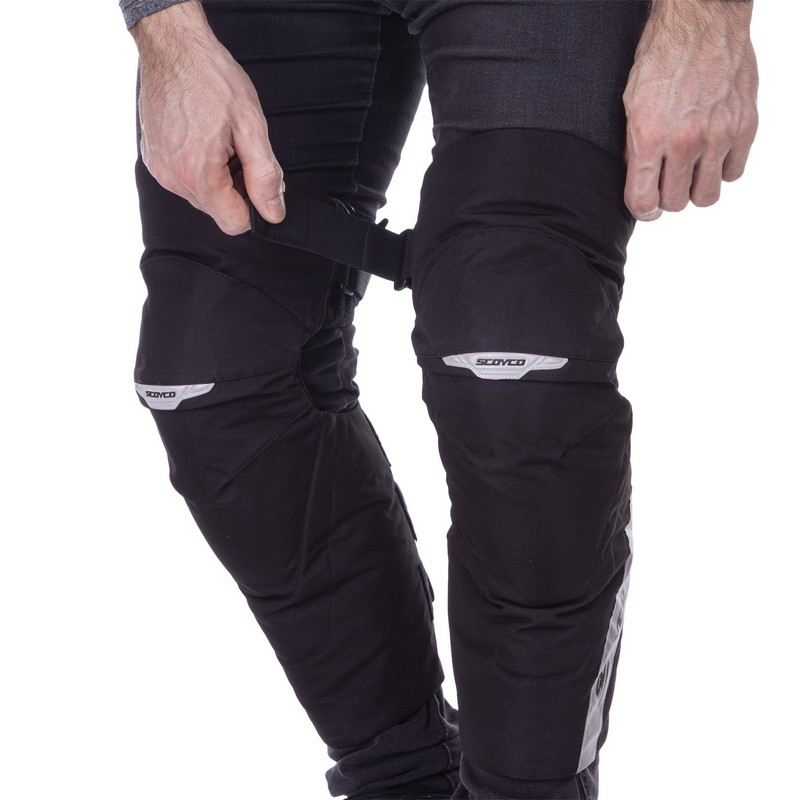 Защита колена и голени SCOYCO K21-2 2шт черный - фото 3 - id-p1472323942