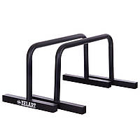 Упоры для отжиманий Zelart TA-2277 PUSH-UP BAR 60х35х32см черный