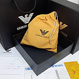 Чоловічий ремінь шкіряний чорний під штани джинси, фото 5