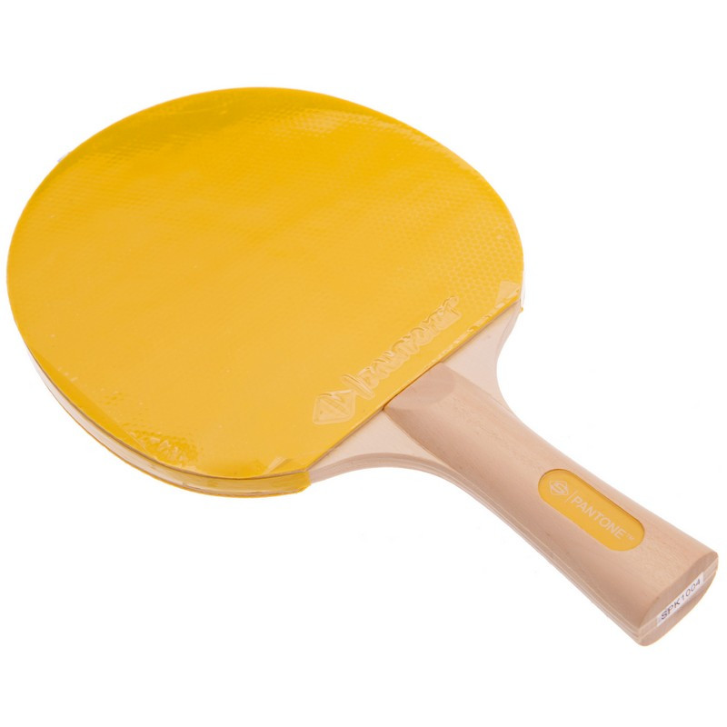 Набор для настольного тенниса PANTONE SPK1004 2 ракетки 3 мяча желтый - фото 3 - id-p1472326854