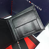 Гаманець чоловічий шкіряний чорний гаманець клатч, фото 9