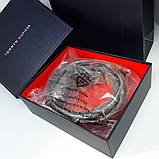 Чоловічий ремінь шкіряний чорний під штани джинси, фото 6