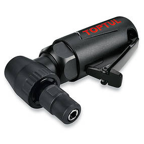Зачисна машинка пневматична кутова 1/4", 6 мм 18000об/хв TOPTUL KASD0818, фото 2