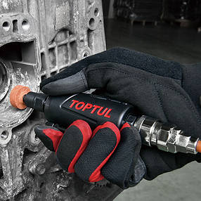 Зачисна машинка пневматична 1/4", 6 мм 25000об/хв TOPTUL KASA0825, фото 3