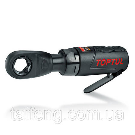 Тріскачка пневматична міні 1/4"/3/8"/1/4"HEX 54N/m 400об/хв TOPTUL GDAE0402, фото 1