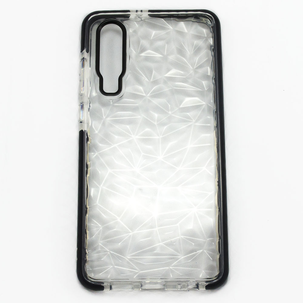 Чехол накладка TOTO TPU Crystal для Huawei P30 Чорний - фото 1 - id-p1124296908