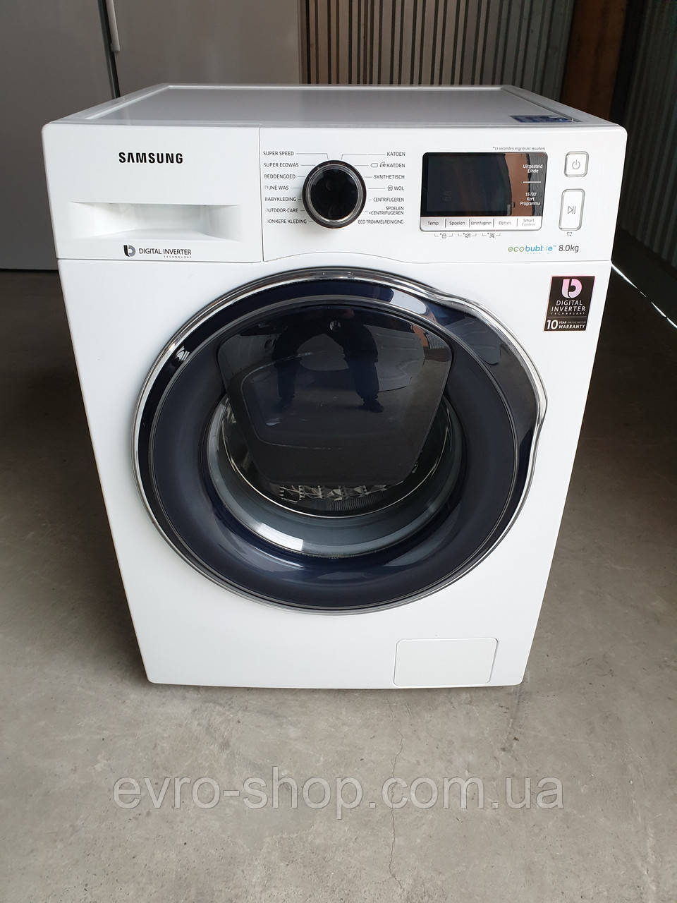 Пральна машина SAMSUNG 8 KG / WW80K6404QW, фото 1