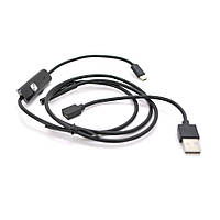 2 in 1 MicroUSB/PC HD эндоскоп, мягкий провод, 1м