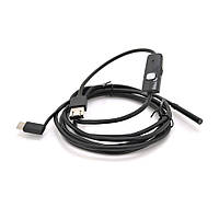 3 in 1 MicroUSB/PC HD ендоскоп, жорсткий дріт, 2 м