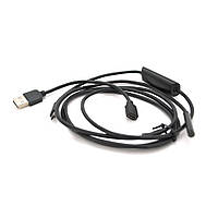 2 in 1 MicroUSB/PC HD эндоскоп, мягкий провод, 1м