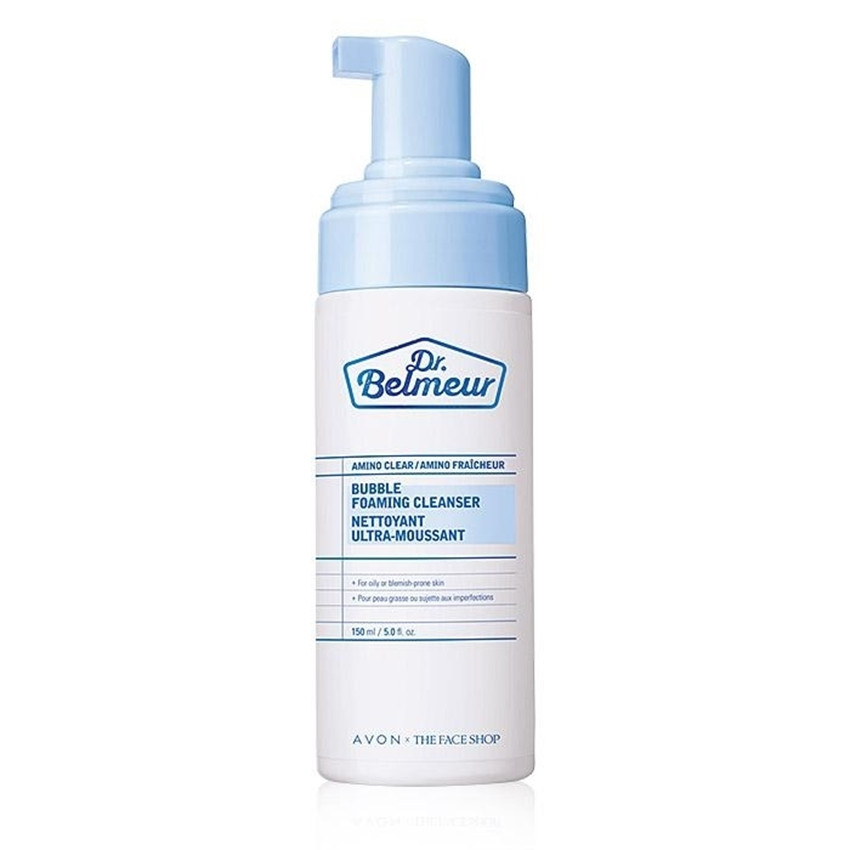 Ніжна пінка для вмивання The Face Shop DR. BELMEUR BUBBLE FOAMING CLEANSER 150ml