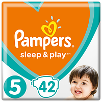 Подгузники Pampers Sleep&Play Junior 5 ( 42 шт / 11-16 кг )