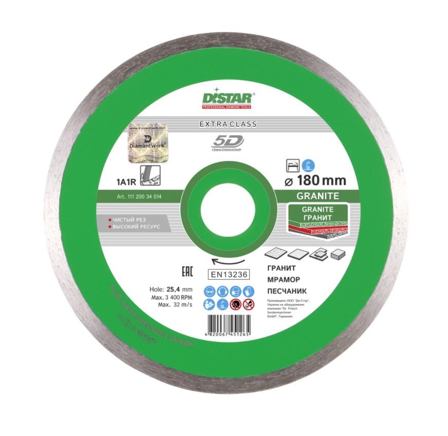 Круг алмазний вiдрiзний 1A1R 180x1,4x8,5x25,4 Granite(11120034014), фото 1