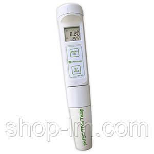 Комбінований pH/EC/TDS/°C метри Milwaukee MW803 (0.00 - 14.00 pH, 0.00 - 3999μS/cm, 0.00 to 2000 ppm),США