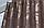 Комплект (2шт. 1,5х2,75м.) штор із тканини льон рогожка, колекція "Лілія". Колір коричневий. Код 738ш 30-518, фото 5