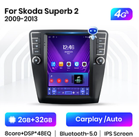 Junsun 4G Android магнітолу для Skoda superb 2G 32GB Tesla 09-13